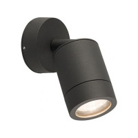 Produktbild för Vägglampa Nowodvorski Fallon 9552 utomhus 1x10W GU10 IP54 gr...