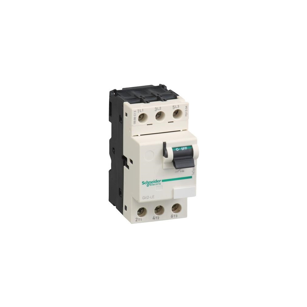 Produktbild för Schneider Electric GV2LE22, Motorstartare, Grå, 690 V, 50/60...