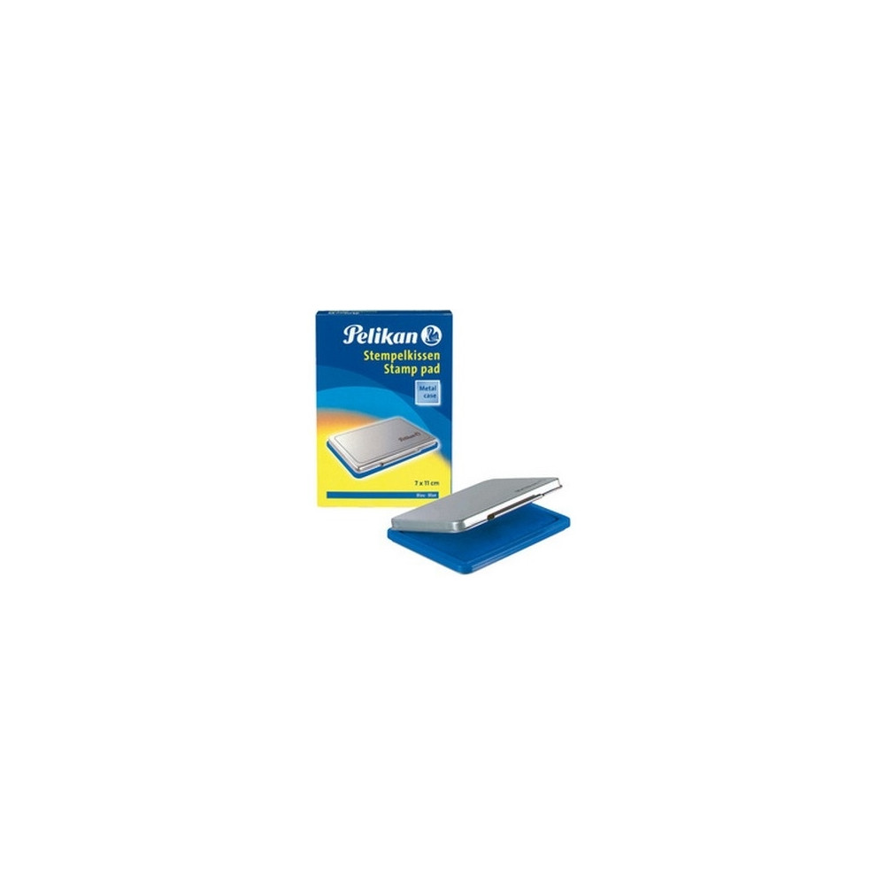 Produktbild för Pelikan 2 - handstämpeldyna - blå - 70 x 110 mm