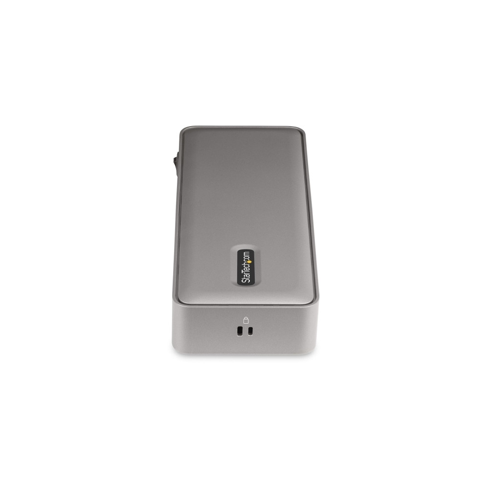 Produktbild för StarTech.com Dual-Laptop USB-C KVM Docking Station, Dual Monitor 4K 60Hz DisplayPort Dock, 5-Port USB Hub, GbE, 90W/45W Power Delivery to Two Laptops, Windows/Mac, 2-Host KVM Dock - dockningsstation - USB-C 3.2 Gen 2 - 2 x DP - 1GbE - TAA-kompatibel