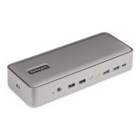 Produktbild för StarTech.com Dual-Laptop USB-C KVM Docking Station, Dual Monitor 4K 60Hz DisplayPort Dock, 5-Port USB Hub, GbE, 90W/45W Power Delivery to Two Laptops, Windows/Mac, 2-Host KVM Dock - dockningsstation - USB-C 3.2 Gen 2 - 2 x DP - 1GbE - TAA-kompatibel