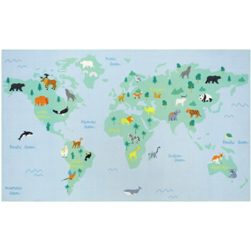 Associated Weavers Associated Weavers Mapa Swiata Deluxe mattor för barn 120 x...