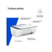 Produktbild för HP Deskjet 2922 All-in-One - multifunktionsskrivare - färg