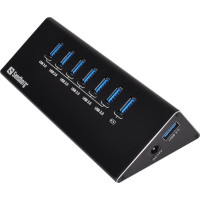 Produktbild för Sandberg USB 3.0 Hub 7 ports - hubb - 7 portar