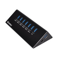 Produktbild för Sandberg USB 3.0 Hub 7 ports - hubb - 7 portar