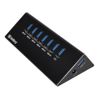 Produktbild för Sandberg USB 3.0 Hub 7 ports - hubb - 7 portar