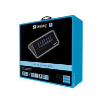 Produktbild för Sandberg USB 3.0 Hub 7 ports - hubb - 7 portar