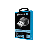 Produktbild för Sandberg Micro WiFi USB Dongle - nätverksadapter - USB 2.0