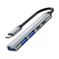 Produktbild för Sandberg - dockningsstation - USB-C