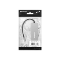 Produktbild för Sandberg - dockningsstation - USB-C - HDMI - 1GbE