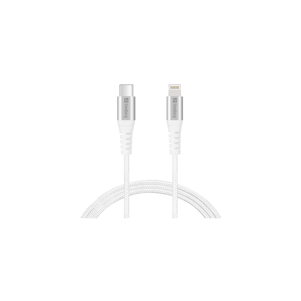 Produktbild för Sandberg Lightning-kabel - Lightning / USB 3.1 - 1 m