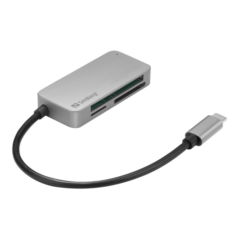 Produktbild för Sandberg USB-C Multi Card Reader Pro - kortläsare - USB-C