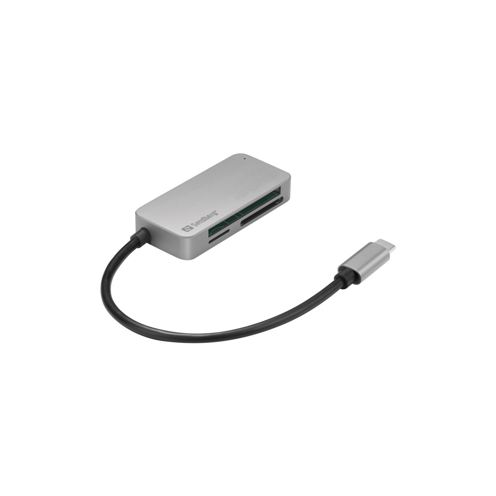 Produktbild för Sandberg USB-C Multi Card Reader Pro - kortläsare - USB-C