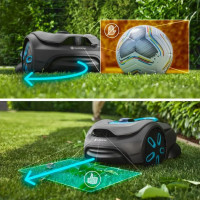 Produktbild för Gardena Sladdlös robotgräsklippare smart SILENO sense