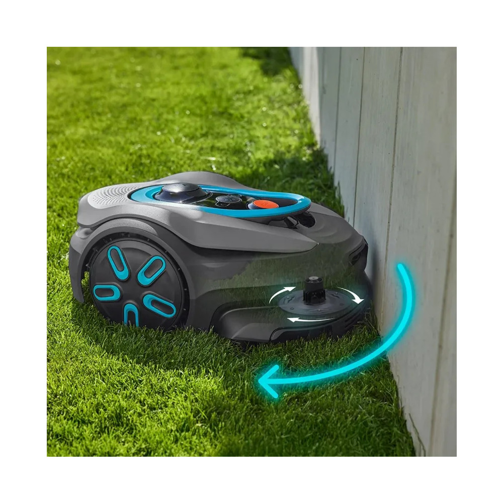 Produktbild för Gardena Sladdlös robotgräsklippare smart SILENO sense