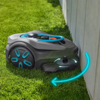 Produktbild för Gardena Sladdlös robotgräsklippare smart SILENO sense