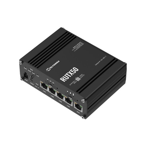 Teltonika Teltonika RUTX50 - trådlös router - WWAN - Wi-Fi 5 - 3G, 4G, 5G - skrivbordsmodell