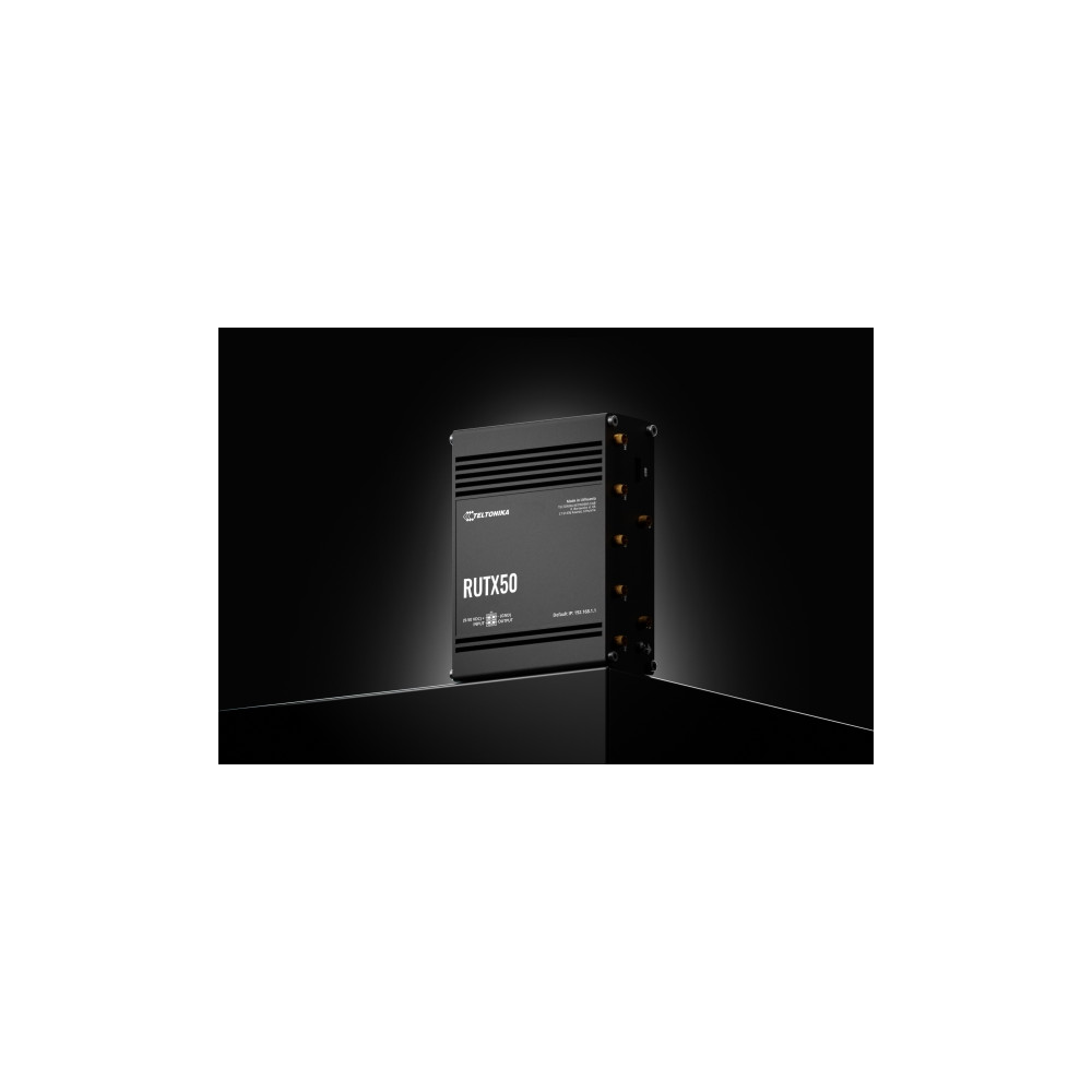 Produktbild för Teltonika RUTX50 - trådlös router - WWAN - Wi-Fi 5 - 3G, 4G, 5G - skrivbordsmodell