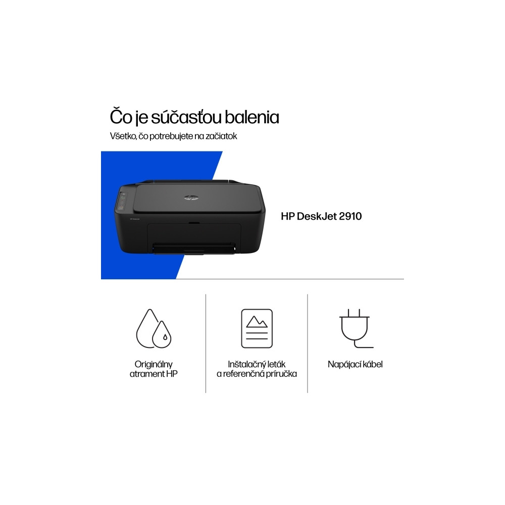 Produktbild för HP Deskjet 2910 All-in-One - multifunktionsskrivare - färg