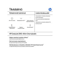 Produktbild för HP Deskjet 2910 All-in-One - multifunktionsskrivare - färg