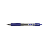 Produktbild för Gelpennor Pilot G-2 påfyllningsbara 0,7 mm medium blå – 20-p...