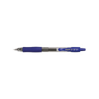 Produktbild för Gelpennor Pilot G-2 påfyllningsbara 0,7 mm medium blå – 20-p...
