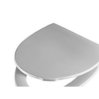 Produktbild för Csslr Plus vit toalettsits i hårdplast med Soft Close och Li...