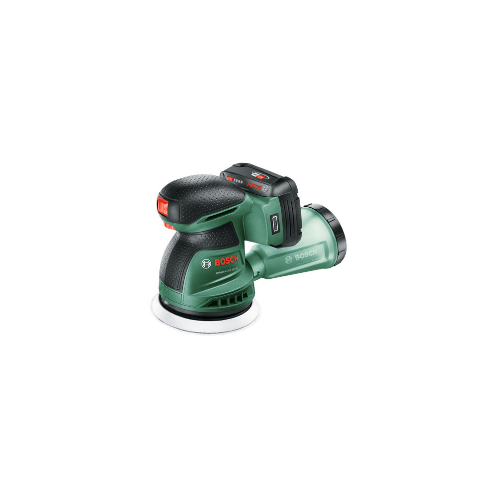 Produktbild för Bosch UniversalOrbit 18V-20, Rundslipmaskin, Svart, Grön, 10...