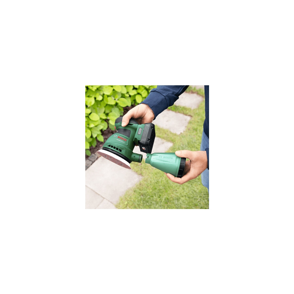 Produktbild för Bosch UniversalOrbit 18V-20, Rundslipmaskin, Svart, Grön, 10...