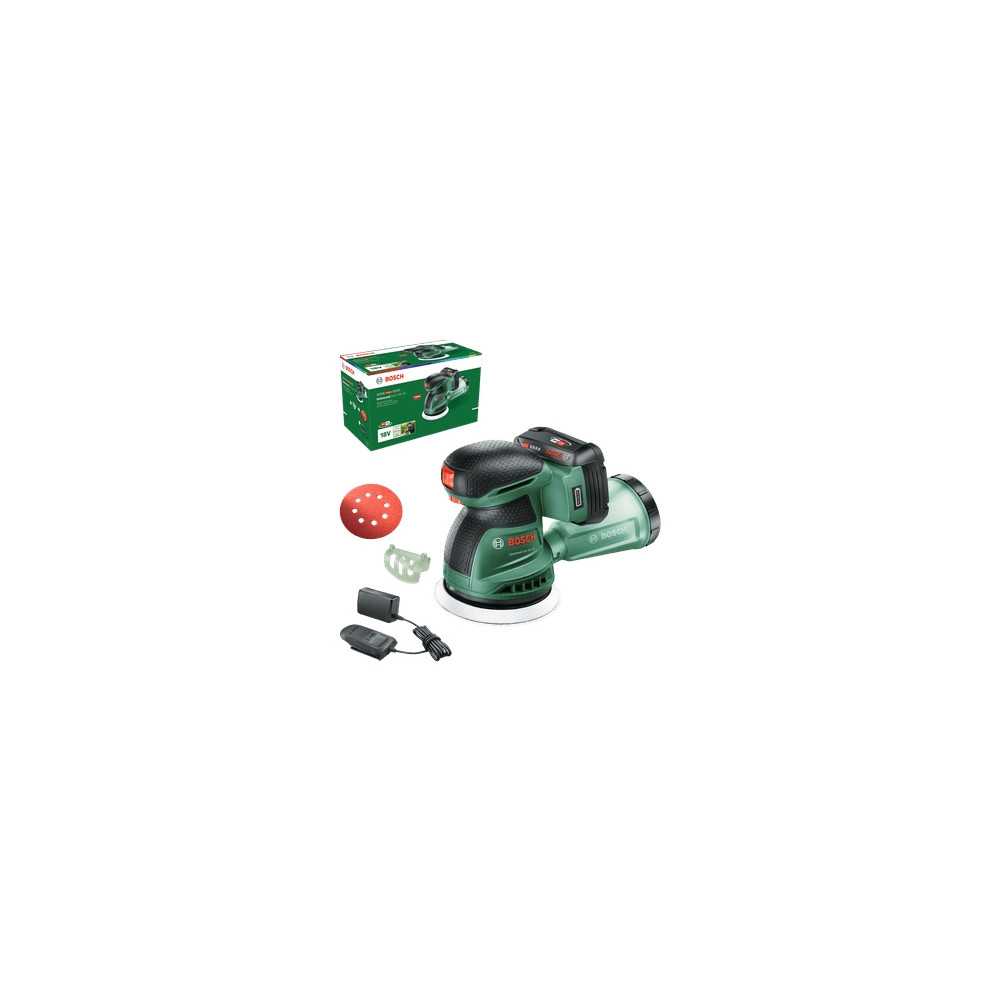 Produktbild för Bosch UniversalOrbit 18V-20, Rundslipmaskin, Svart, Grön, 10...