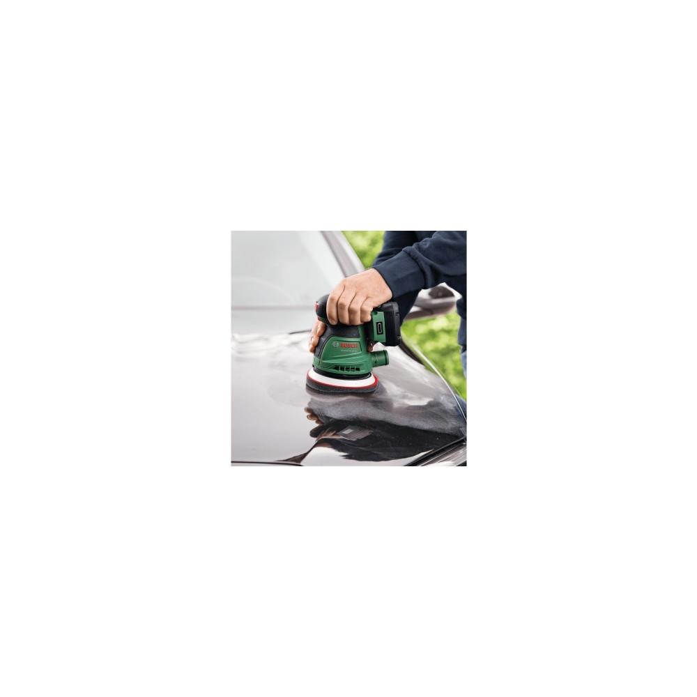 Produktbild för Bosch UniversalOrbit 18V-20, Rundslipmaskin, Svart, Grön, 10...
