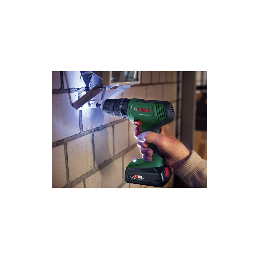 Produktbild för Bosch EasyImpact 18V-40 - slagborr/skruvdragare - sladdlös - 2 hastigheter - inget batteri