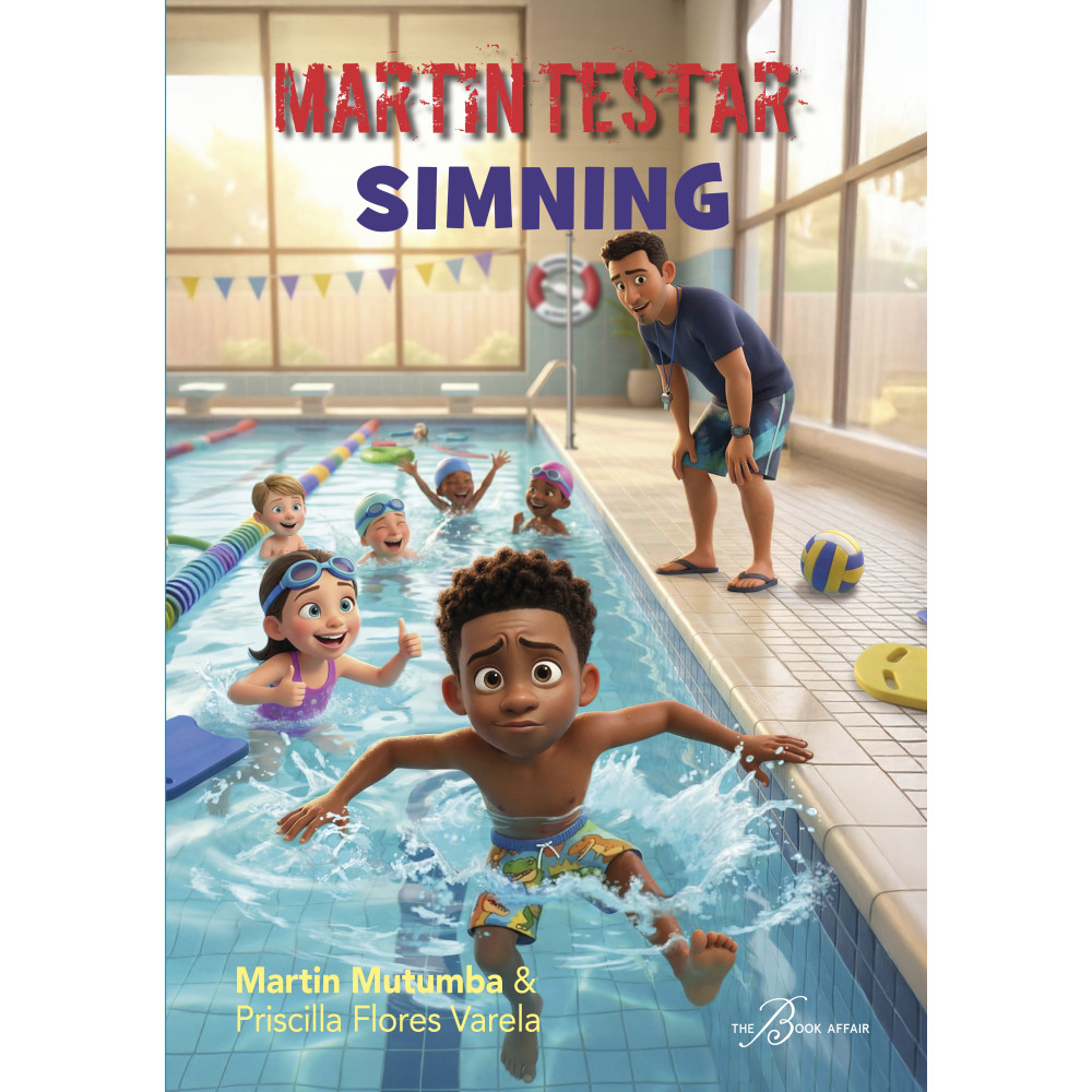 Produktbild för Martin testar simning (inbunden)