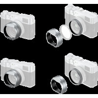 Produktbild för SmallRig 5849 Lens Hood for FUJIFILM X100VI / X100V (Silver)