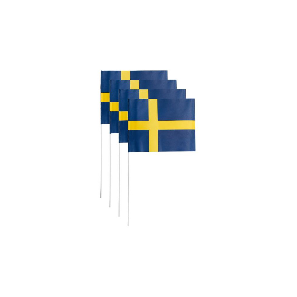 Produktbild för Flagga FESTIVE 20x27cm papper 4/fp
