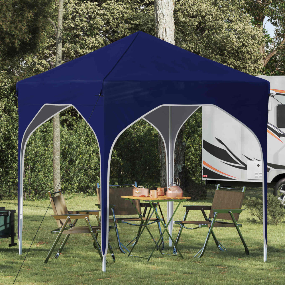 Produktbild för Pop-up Partytält 194 x 194 x 245 cm Blå