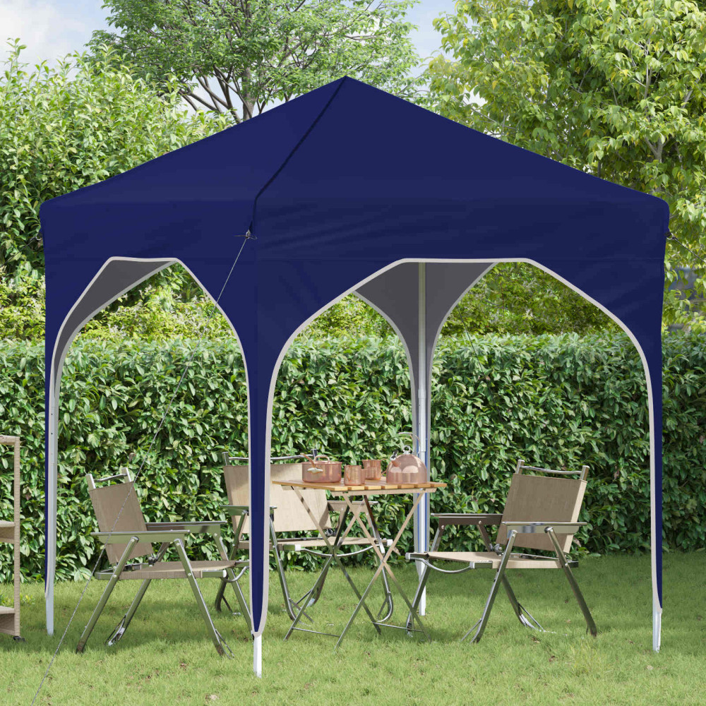 Produktbild för Pop-up Partytält 194 x 194 x 245 cm Blå