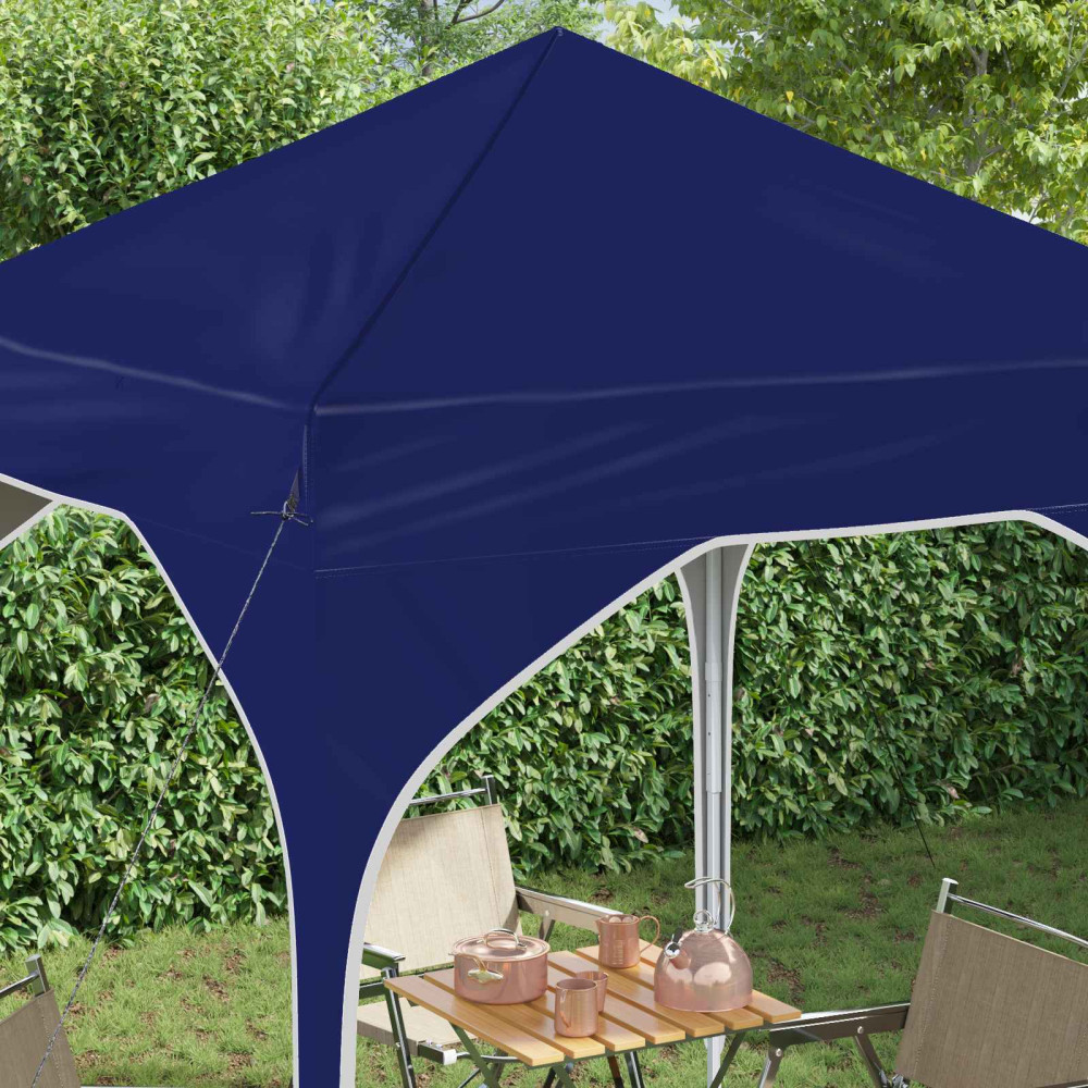 Produktbild för Pop-up Partytält 194 x 194 x 245 cm Blå