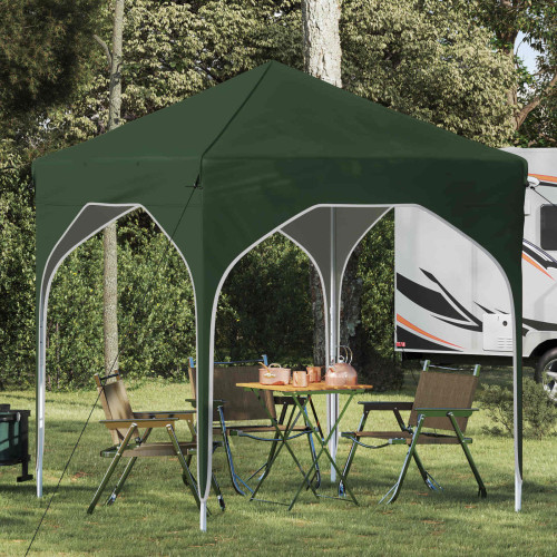 vidaXL Pop-up Partytält 194 x 194 x 245 cm Grön