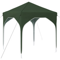 Produktbild för Pop-up Partytält 194 x 194 x 245 cm Grön
