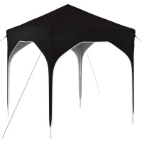 Produktbild för Pop-up Partytält 194 x 194 x 245 cm Svart