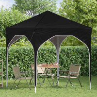 Produktbild för Pop-up Partytält 194 x 194 x 245 cm Svart