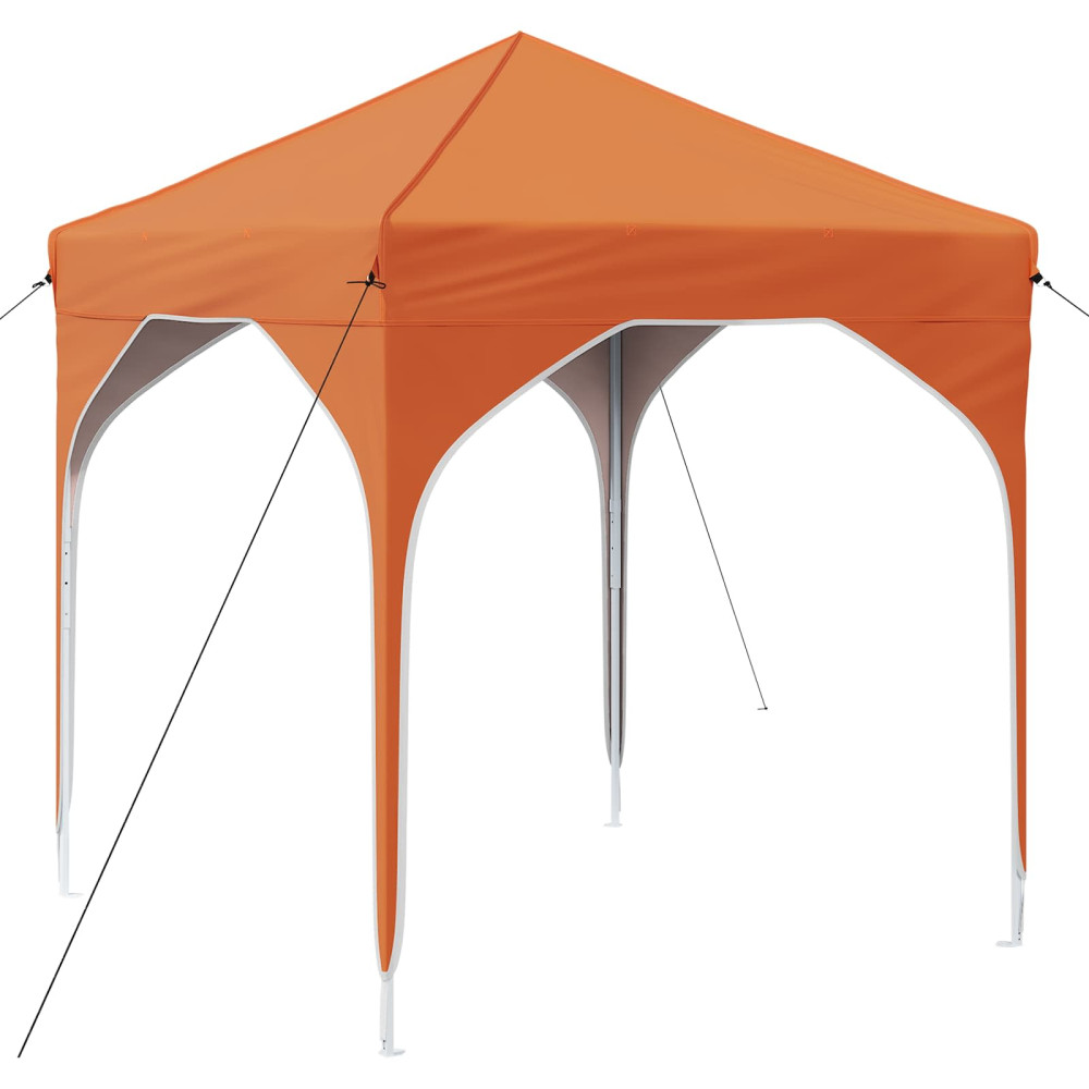 Produktbild för Pop-up Partytält 194 x 194 x 245 cm Orange