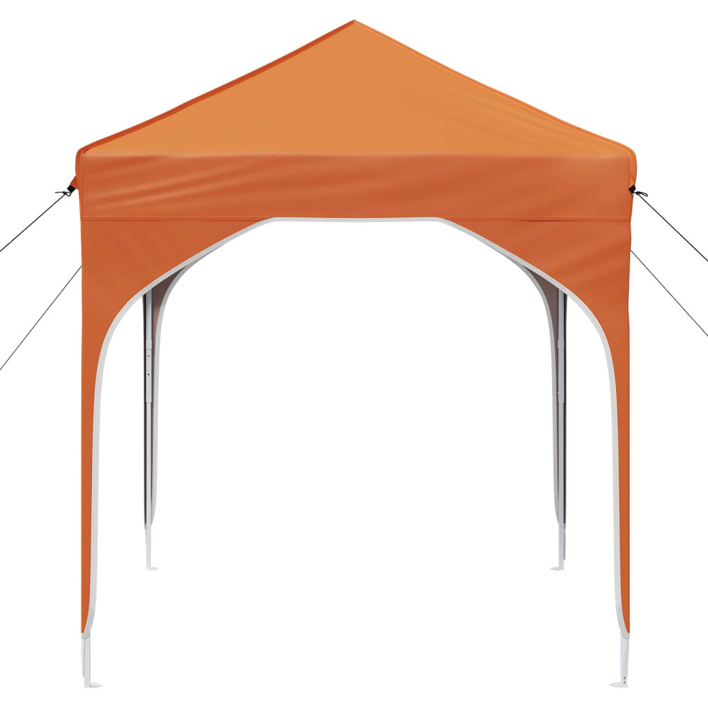 Produktbild för Pop-up Partytält 194 x 194 x 245 cm Orange