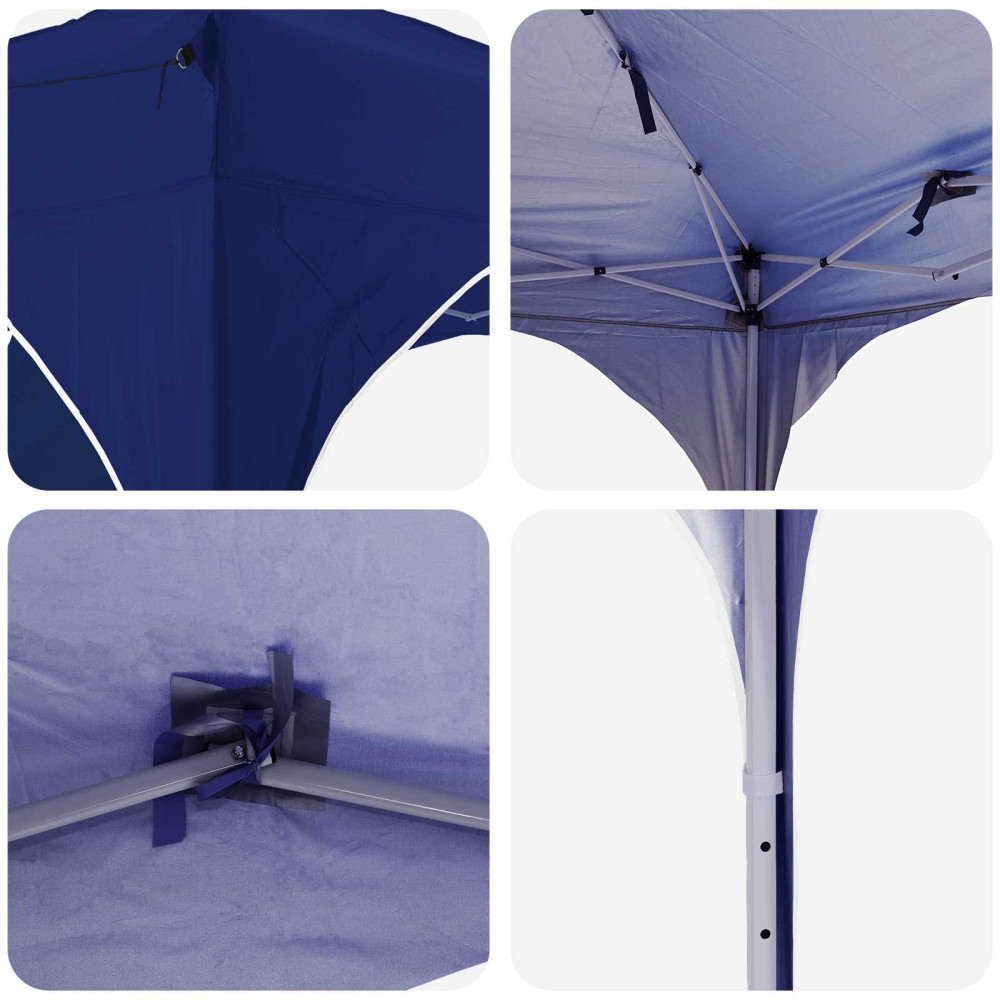 Produktbild för Pop-up Partytält 192 x 192 x 245 cm Blå