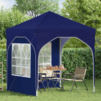 Produktbild för Pop-up Partytält 192 x 192 x 245 cm Blå