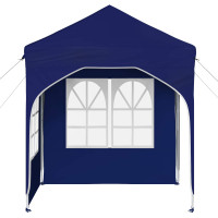 Produktbild för Pop-up Partytält 192 x 192 x 245 cm Blå