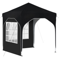 Produktbild för Pop-up Partytält 192 x 192 x 245 cm Antracit