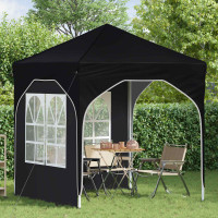 Produktbild för Pop-up Partytält 192 x 192 x 245 cm Antracit
