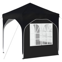 Produktbild för Pop-up Partytält 192 x 192 x 245 cm Antracit